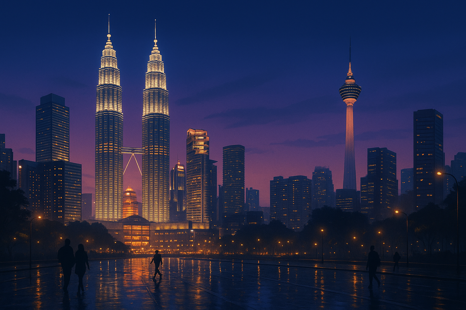 TIXLORA — Malaysia Skyline